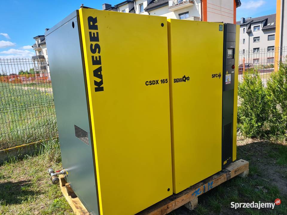 KOMPRESOR ŚRUBOWY KAESER CSDX165 SFC 90Kw 2012r Zduny