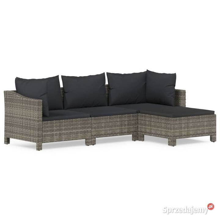 vidaXL 4cz zestaw wypoczynkowy do ogrodu Warszawa