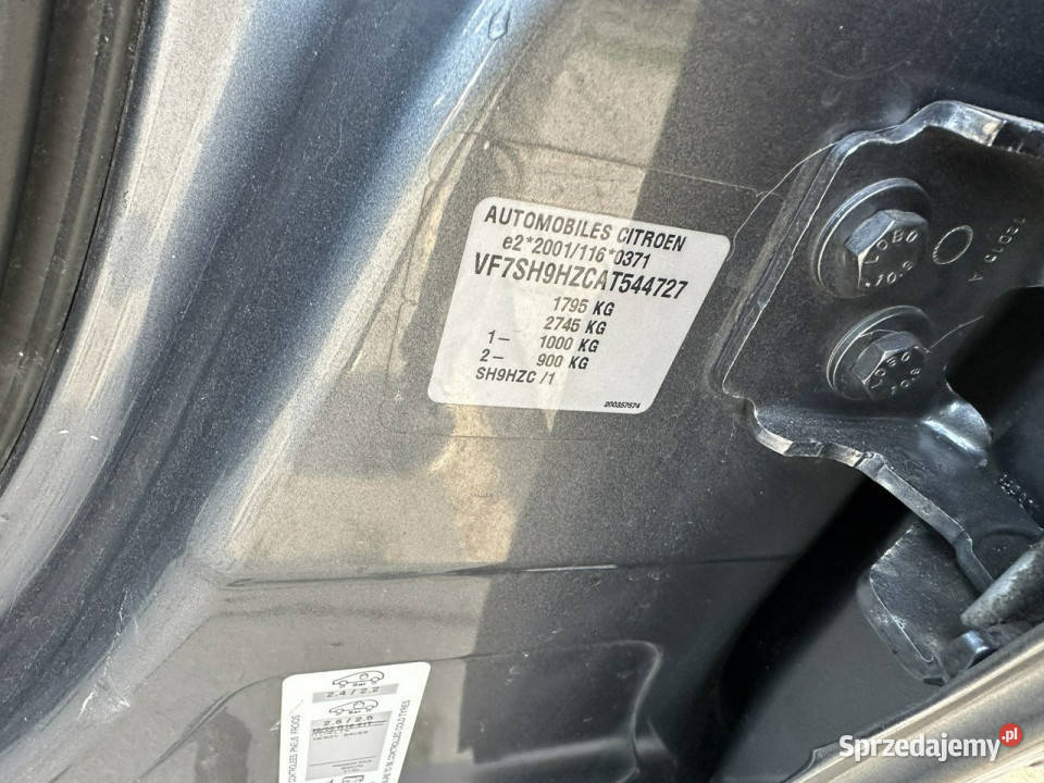 Citroen C3 Picasso Exclusive alkantara tempomat ogranicznik prędkości