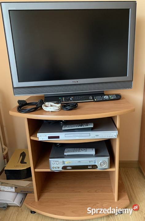 Zestaw RTV telewizor odtwarzacz magnetowid Supraśl