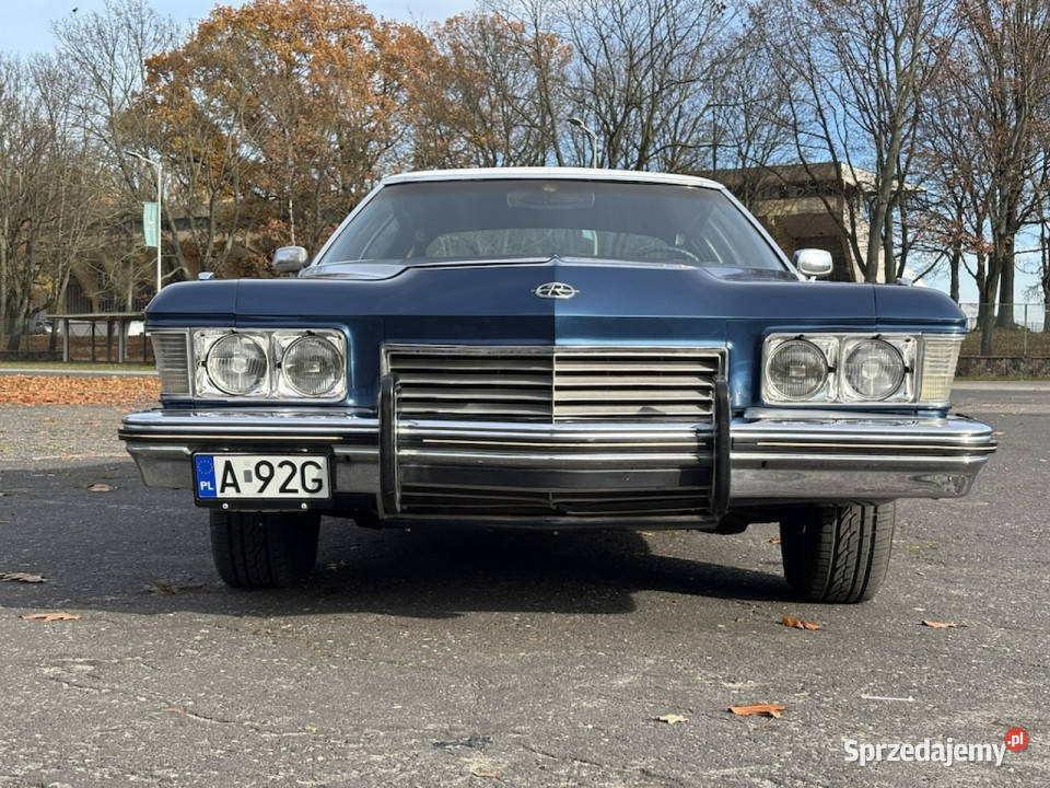 Buick Riviera BUICK RIVIERA 1973 V8 455 AUTOMAT granatowy lubuskie Sulechów