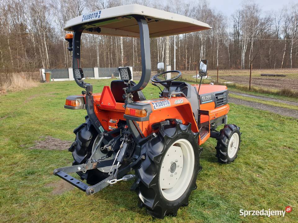 Kubota GL221 4x4 22KM + Glebogryzarka Prezentacja Film-Video Kraśnik ...