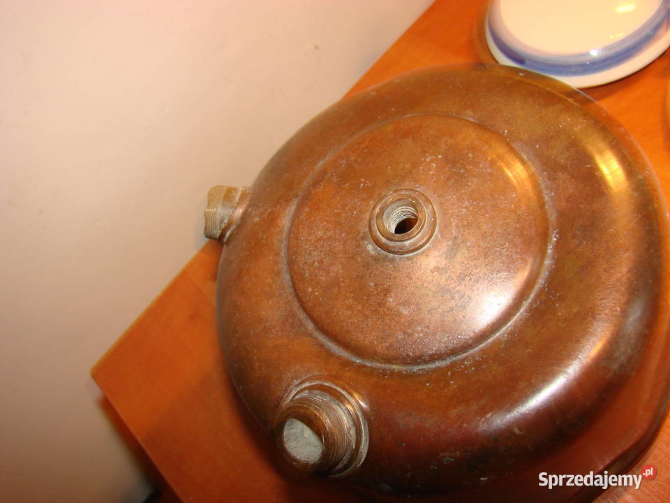 Ditmar Maxim miedziany zbiornik lampy Pruszcz Gdański sprzedam