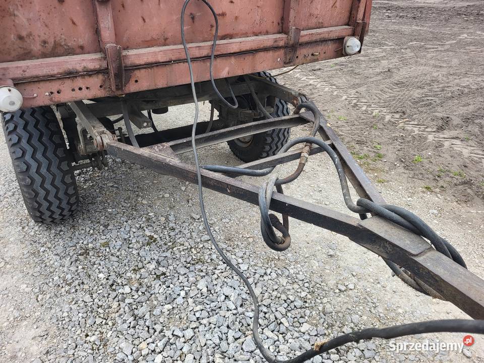 Przyczepa wywrotka zarejestrowana