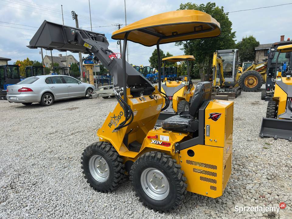 Nowa Miniładowarka XGV REX Z360 z 2026r Waga 827 Złoczew