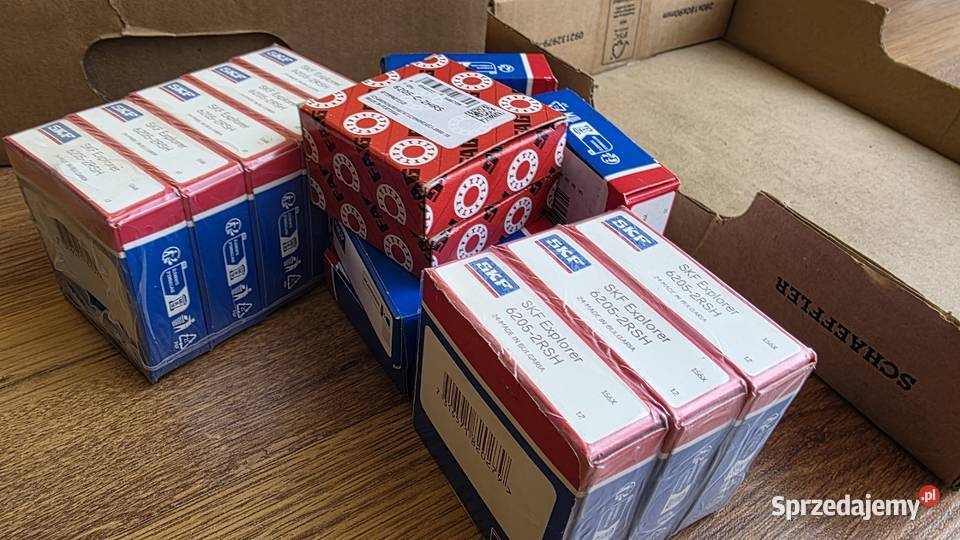 Łożysko 6205 SKF 25x52x15 NOWE FAG Łódź