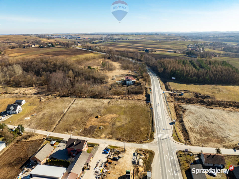 Działka usługowa z wz S7 małopolskie Szczepanowice