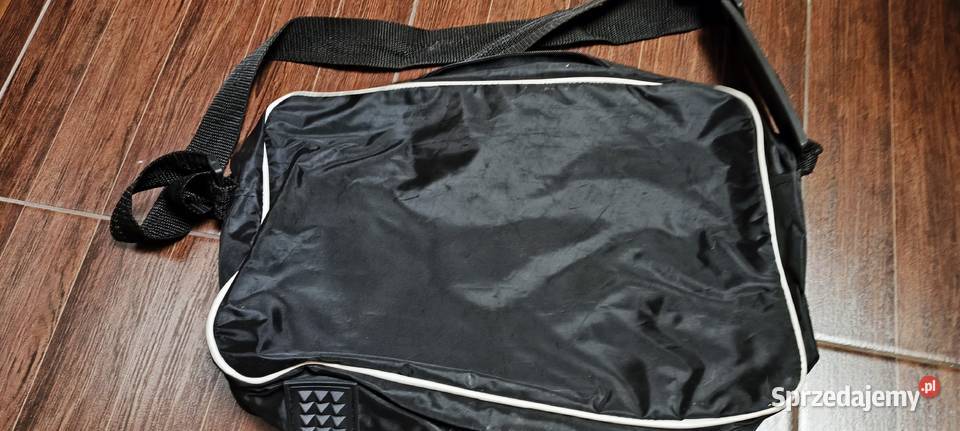 Siemens Torba nowa na ramię czarna biała 40x27 Torby i torebki Gliwice