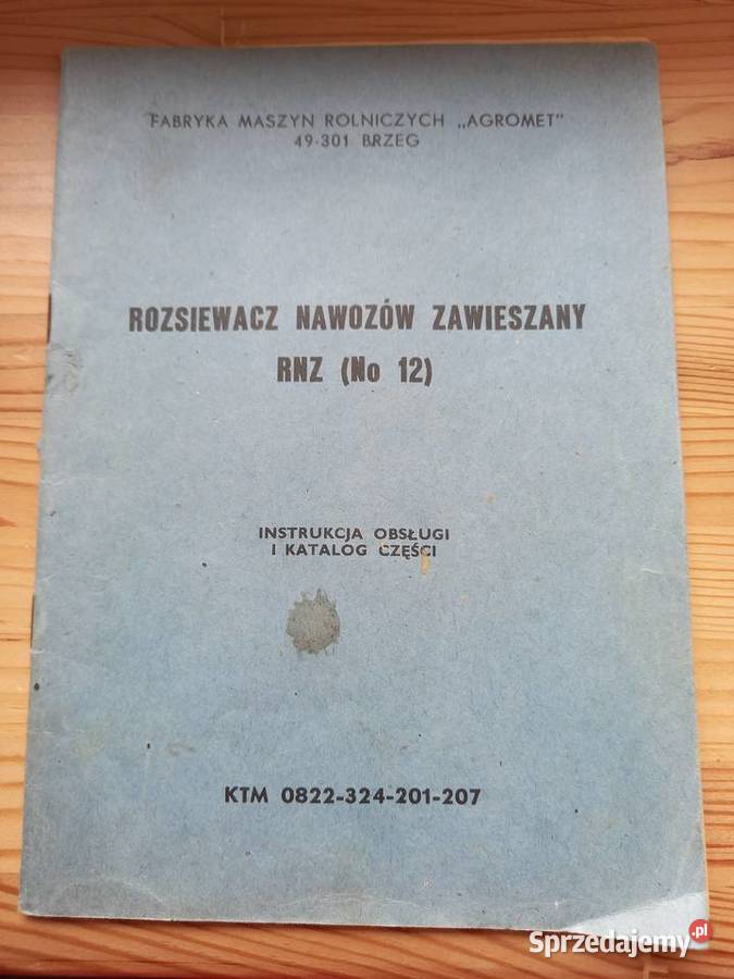 Rozsiewacz siewnik Agromet Modrzany