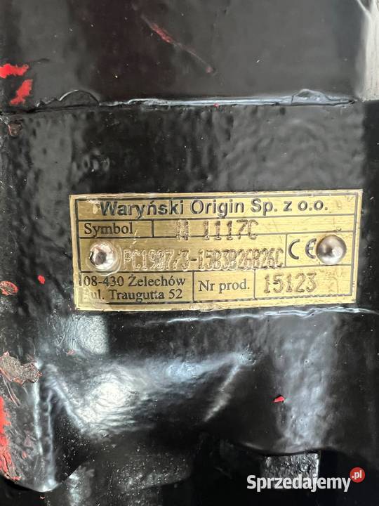 Hydrauliczna pompa zębata Waryński Lubin