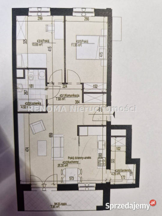 Mieszkanie 6445m2 3 pokoje Białystok sprzedam