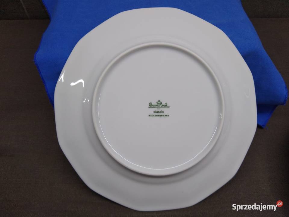 Rosenthal Biała Maria talerze 21 2 nieużywane