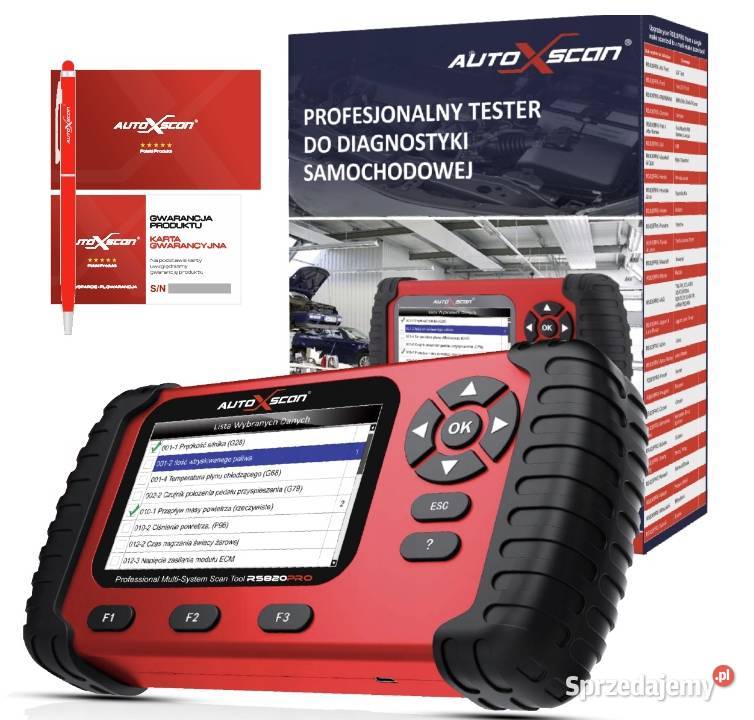 AUTOXSCAN RS 820 PRO FULL Tester Diagnostyczny Gorzów Wielkopolski