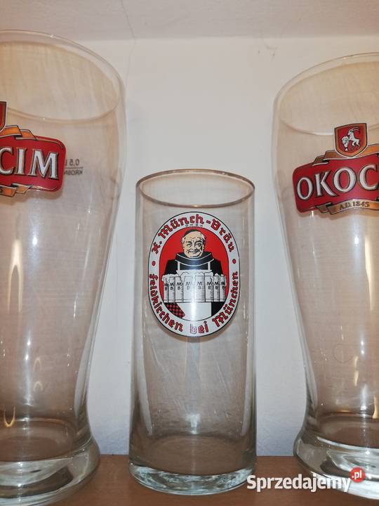 Kolekcja szklanek do piwa pokale i inne Tanio mazowieckie Warszawa
