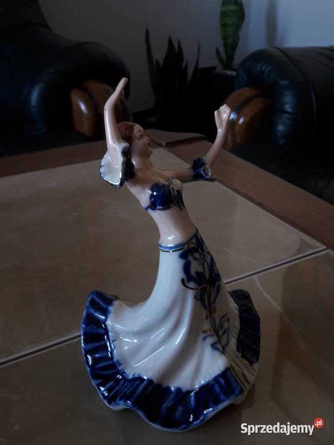 Porcelanowa tancerka Zygmunt Buksowicz Katowice Janów Lubelski sprzedam