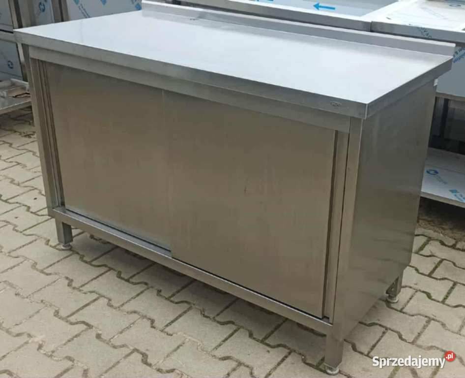 Stół z Szafką Drzwi Suwane 1306085 Mc 250 Ostrów Wielkopolski