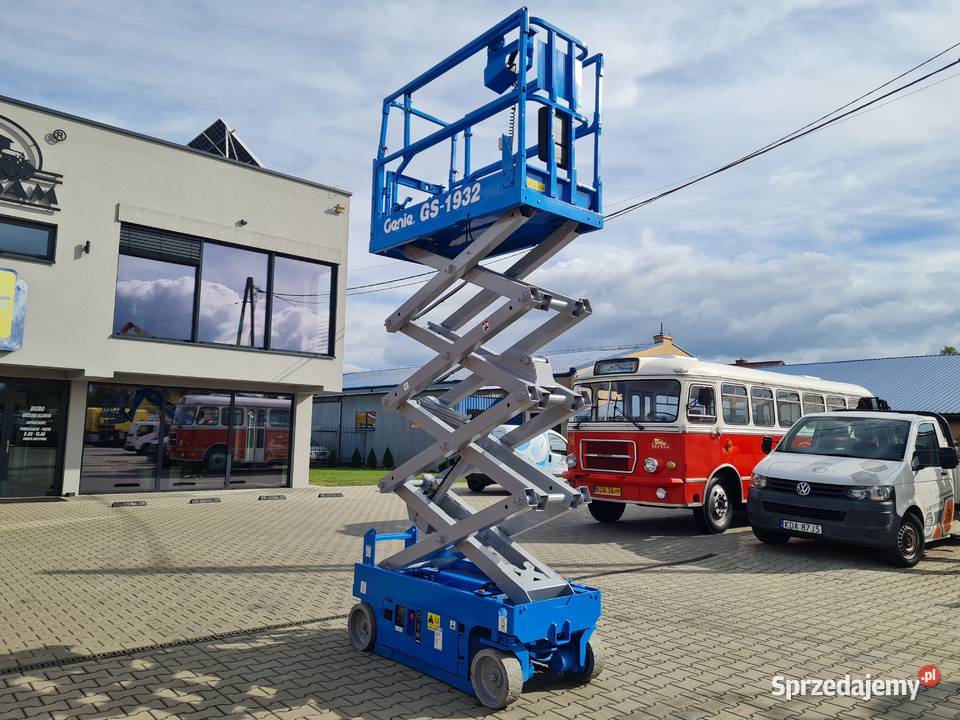 Podnośnik nożycowy elektryczny Genie GS1932 2017 Maszyny budowlane Dąbrowa Tarnowska