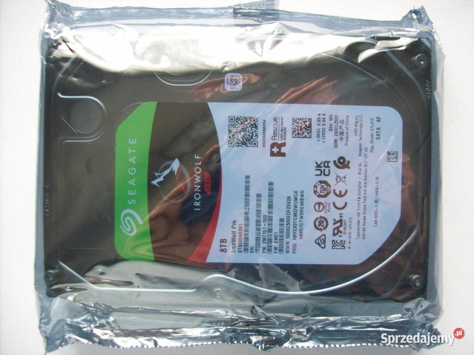 Nowy 35 dysk wewnętrzny Seagate IronWolf NAS 3,5” Radom