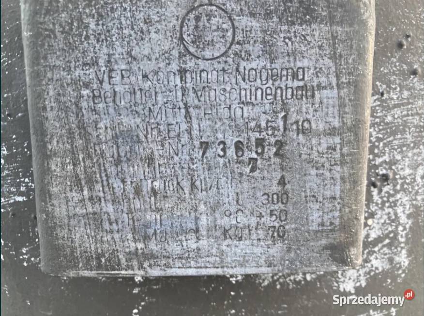 Zbiornik 300l Metalowy Ciśnieniowy Ocynk Bufor Bzinica Nowa