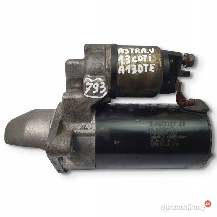 ROZRUSZNIK Opel Astra J 13 CDTI 0001138030 Układ elektryczny silnika Chełm