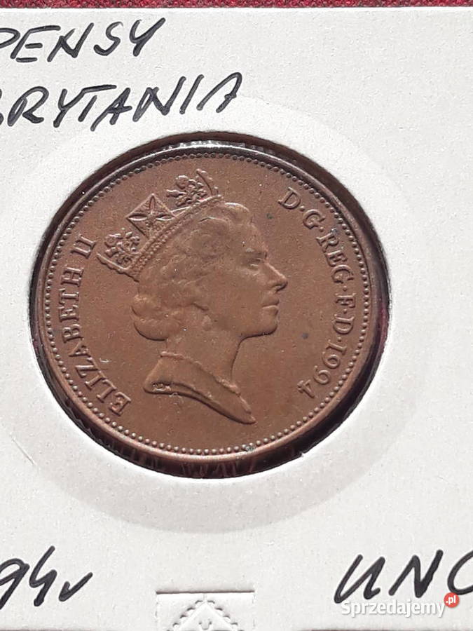 2 Pensy W Brytania 1994 r Mennicze