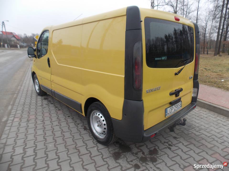Renault Trafic 2003 Klimatyzacja Hak 6biegów 5os radio Poniatowa