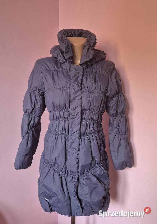 Płaszczyk dziewczęcy niebiesko liliowy rozmiar Brzesko