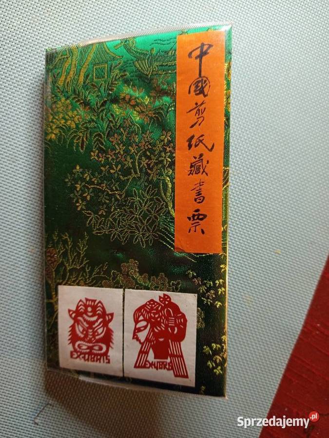 Ex libris kolekcja 60 Chinskich ręcznie Warszawa