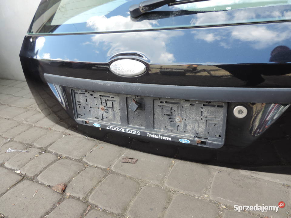 FORD FIESTA MK6 FL KLAPA BAGAŻNIKA 3D