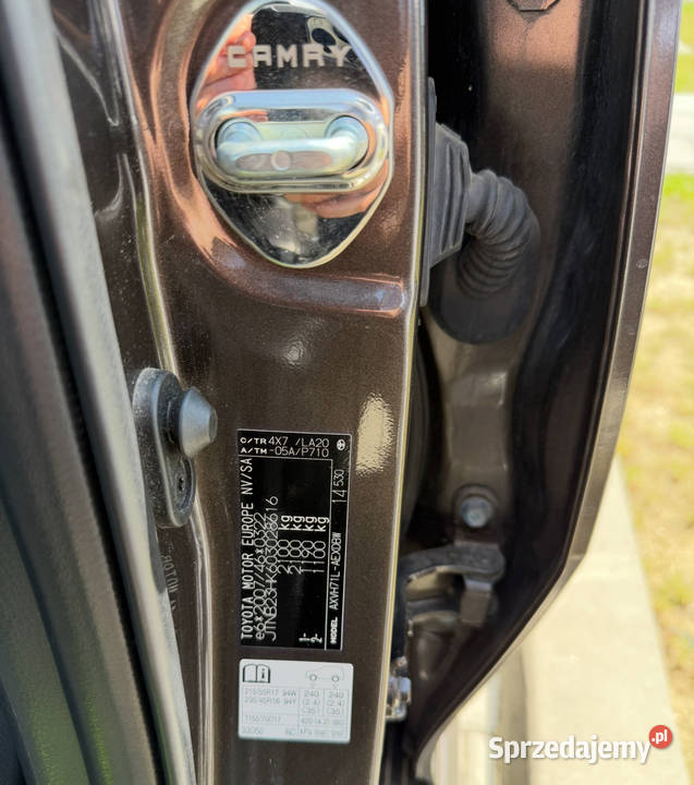 Toyota Camry Executive 25 eCVT mazowieckie Warszawa