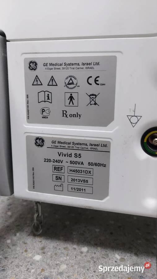 Ultrasonograf GE VividS5 Krynica-Zdrój sprzedam