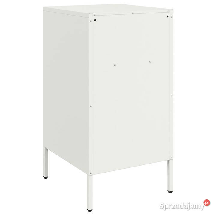 Szafka nocna biała 36x39x68 stal WM843088 Warszawa sprzedam