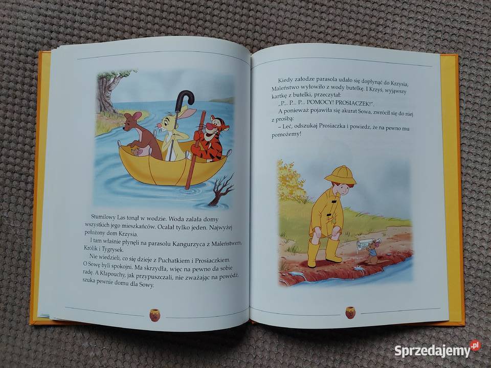 Zwariowana zawierucha Przygody Kubusia Puchatka twarda Kraków sprzedam