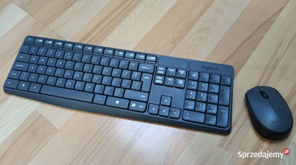 Zestaw klawiatura i mysz bezprzewodowa Logitech