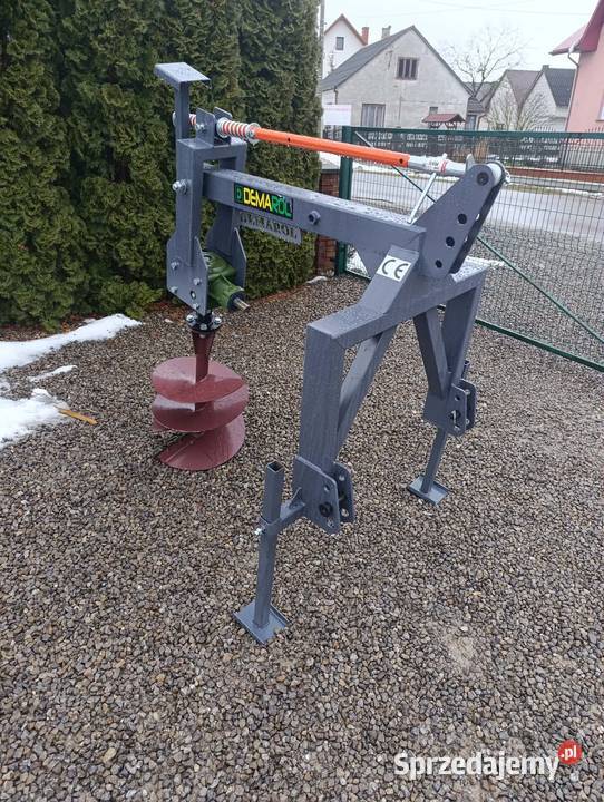 świder ziemny do ciągnika Demarol Biłgoraj