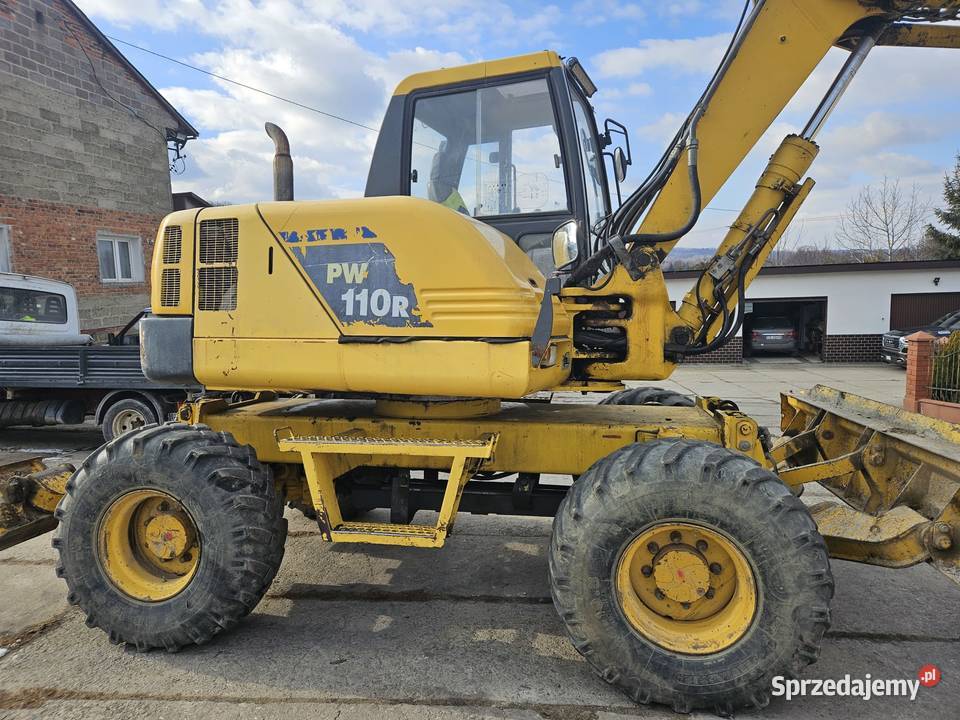 Koparka kołowa Komatsu PW 110 PŁUG PODPORY 12 Rzeszów