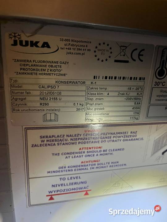 JUKA Lodówka mazowieckie sprzedam