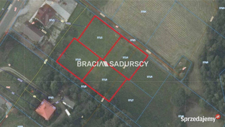 Działka Zawada 700 metrów 700m2 małopolskie