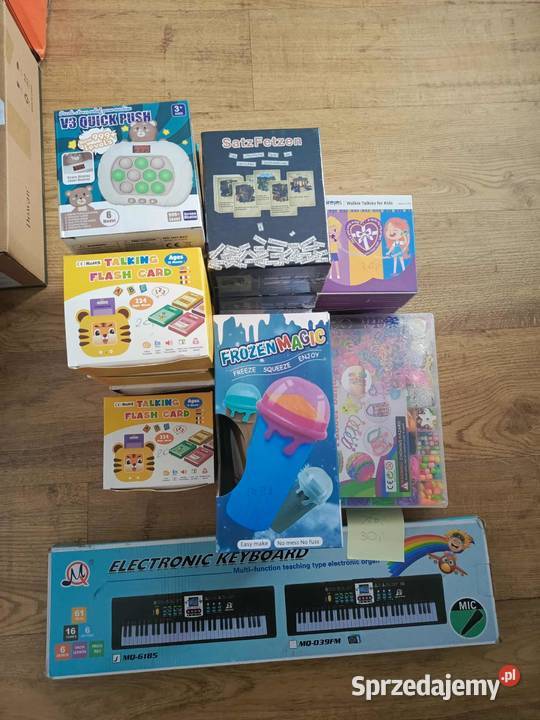 Różne zabawki edukacyjne śląskie Knurów