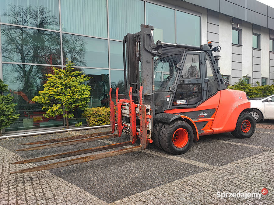 Wózek widłowy Linde H80T031100 duplex 335 m LPG