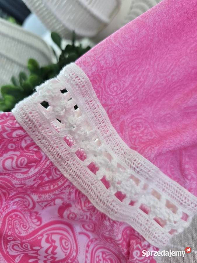 Sukienka wstawka boho Romantyczna Rybnik sprzedam