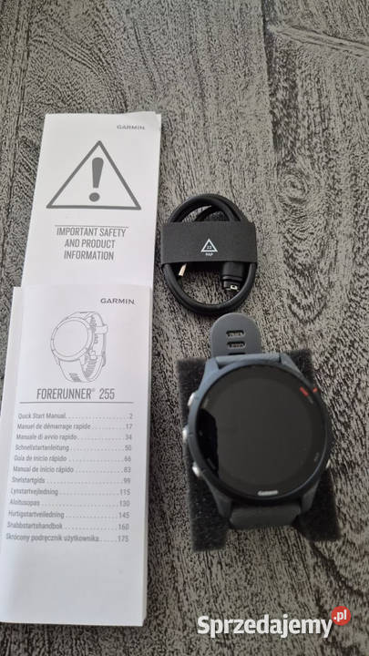 Garmin Forerunner 255 Profesjonalny zegarek