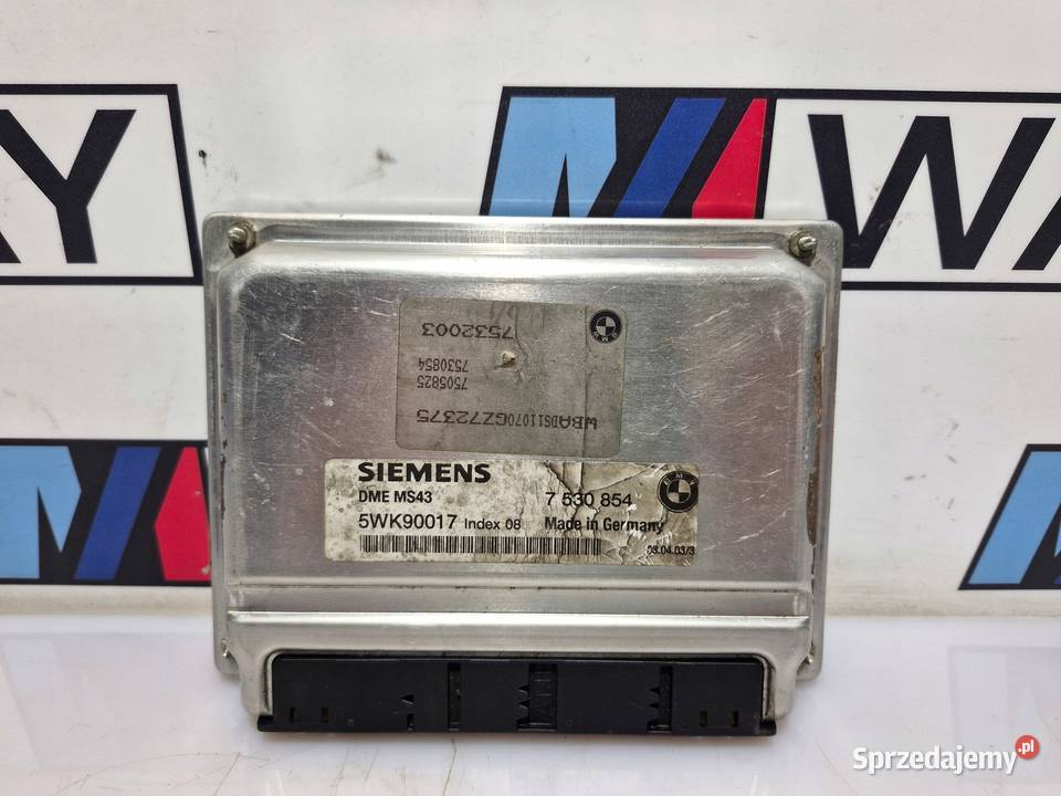 BMW E39 E46 Z3 MODUŁ STEROWNIK KOMPUTER SILNIKA dolnośląskie