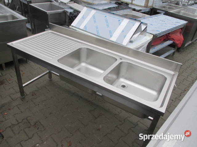 Zlew Gastronomiczny 2 komorowy 1807085 Nowy Ostrów Wielkopolski sprzedam