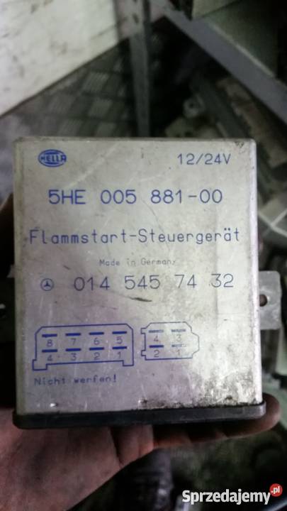 Sterownik świecy 0145457432 płomieniowej Układ elektryczny Rzędowice sprzedam