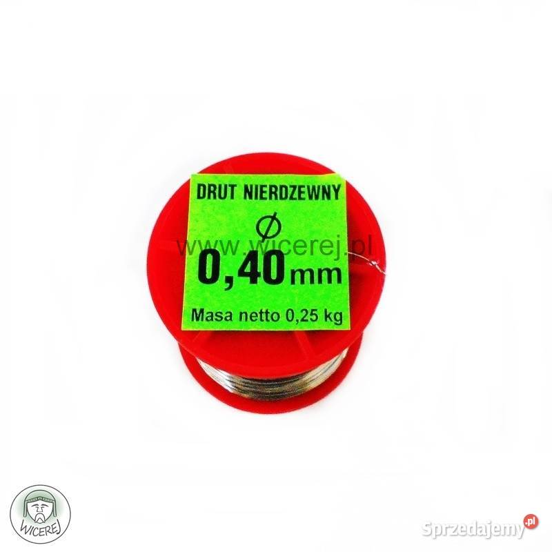 Drut Pszczelarski do Ramek 04mm 025 nierdzewny podkarpackie Jaśliska sprzedam