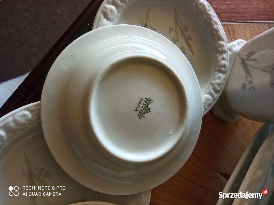 Rosenthal Maria Biała porcelana z motywami pomorskie Gdańsk