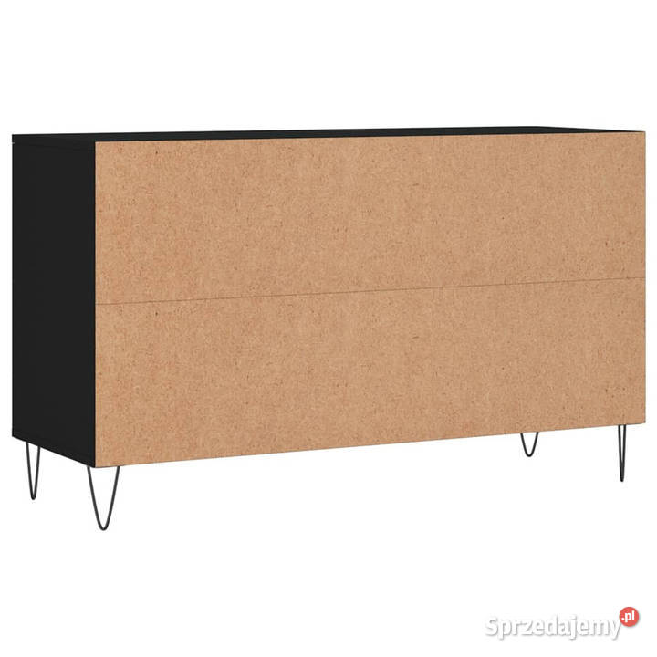 Szafka na buty czarna 102x36x60 materiał Warszawa