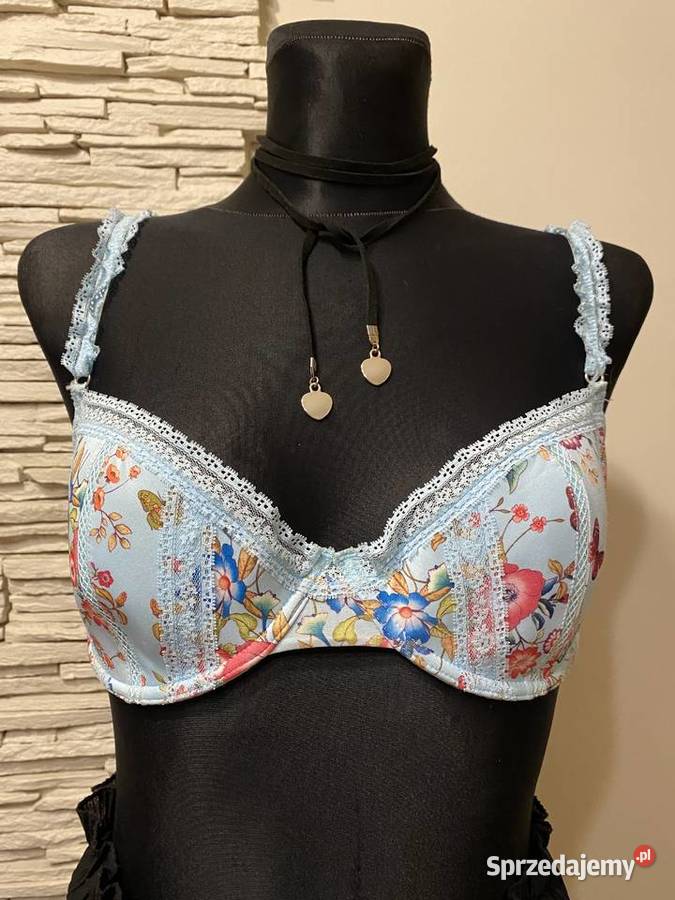 piękny niebieski floral Częstochowa