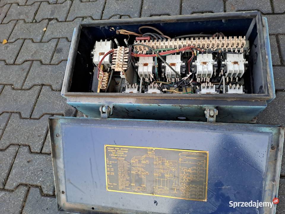 Skrzynka elekryczna wciągnika Polblok Skrzynia Poznachowice Dolne
